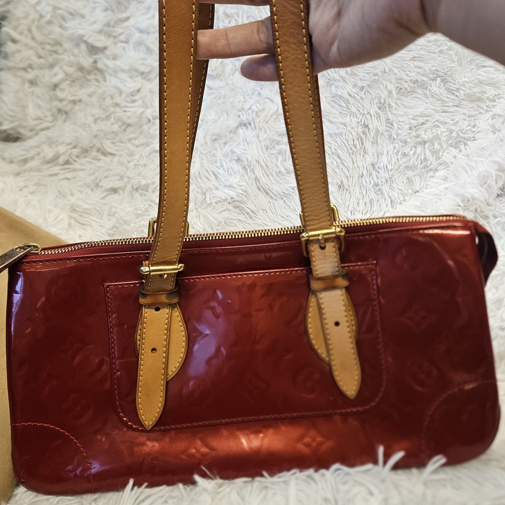 Elegant Red Designer Handbag